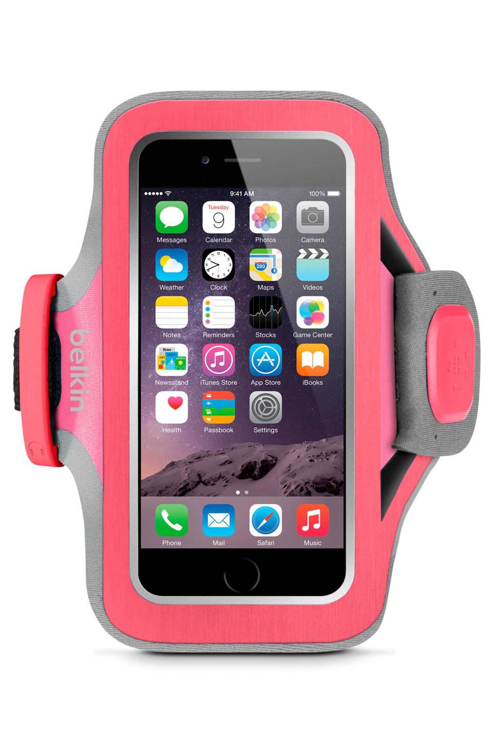 Belkin iPhone 6(s) SlimFit sportarmband, Roze