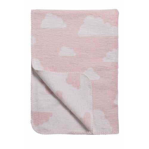 Meyco Little Clouds Wiegdeken 75X100 Cm Roze meyco kopen in de aanbieding Meyco Little Clouds Wiegdeken 75X100 Cm Roze meyco kopen in de aanbieding