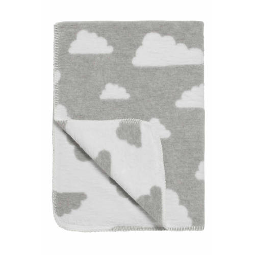 Meyco Little Clouds Wiegdeken 75X100 Cm Grijs meyco kopen in de aanbieding Meyco Little Clouds Wiegdeken 75X100 Cm Grijs meyco kopen in de aanbieding