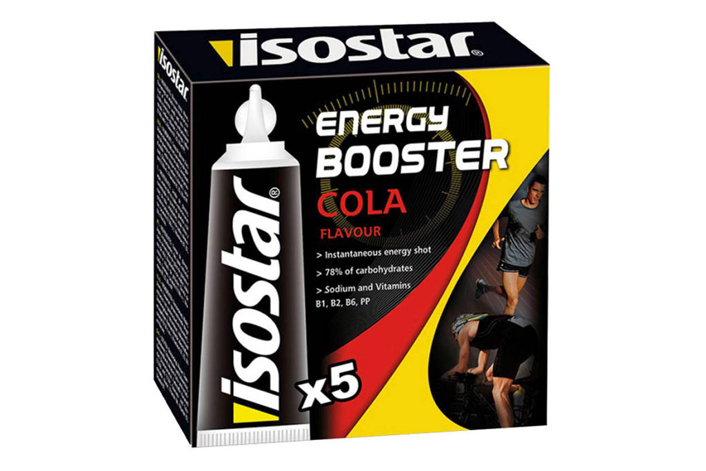 Isostar Energy Booster Cola - 1 doos met 5 gels