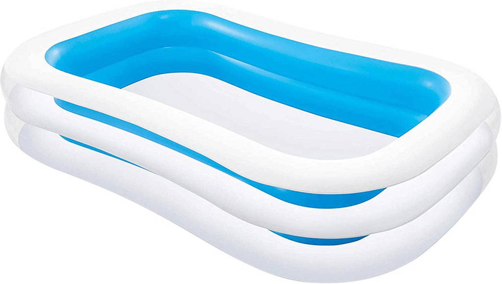 Intex Family Swim Center zwembad (262x175 cm), Groen, wit