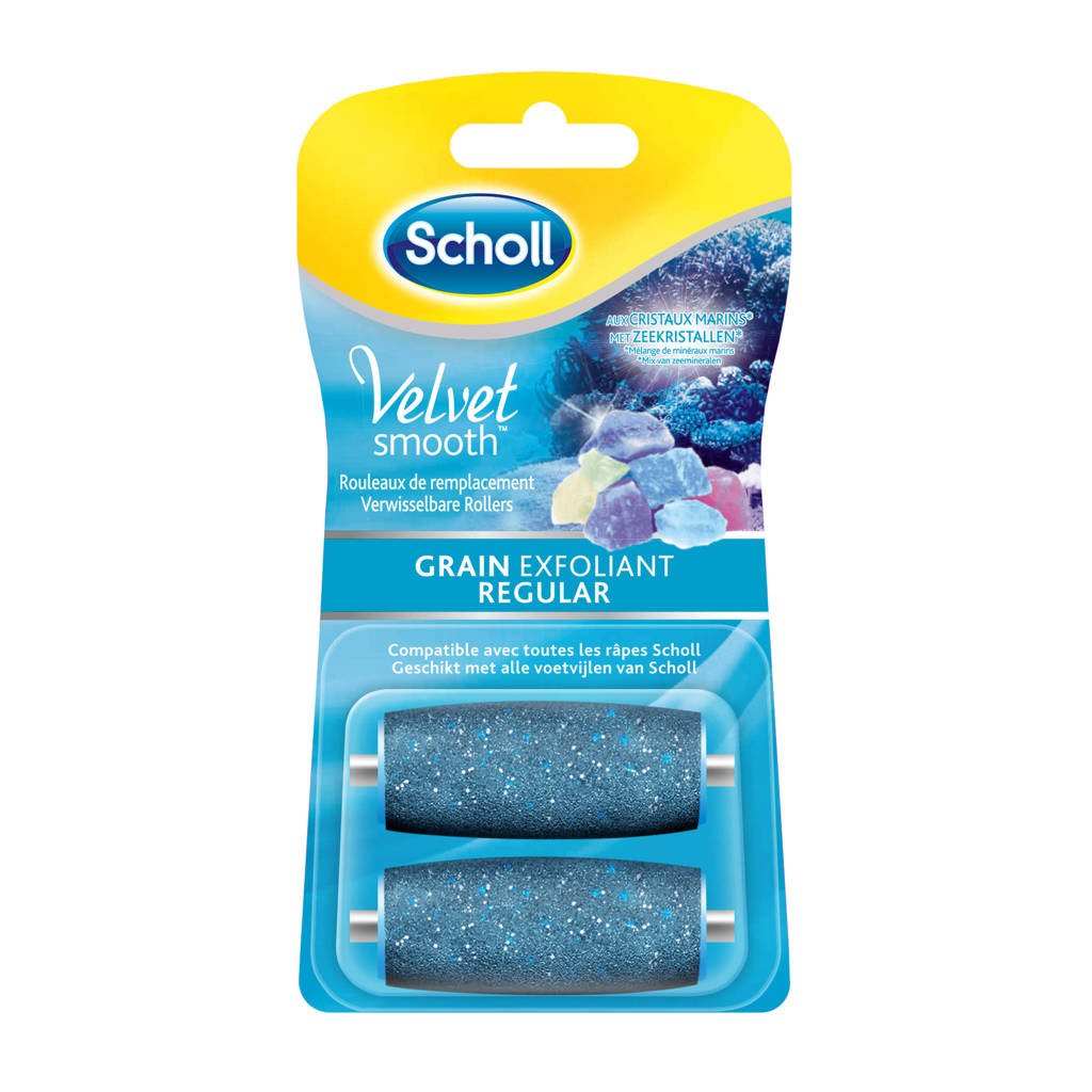 Scholl Velvet Smooth Verwisselbare Roller Regular - 2 stuks