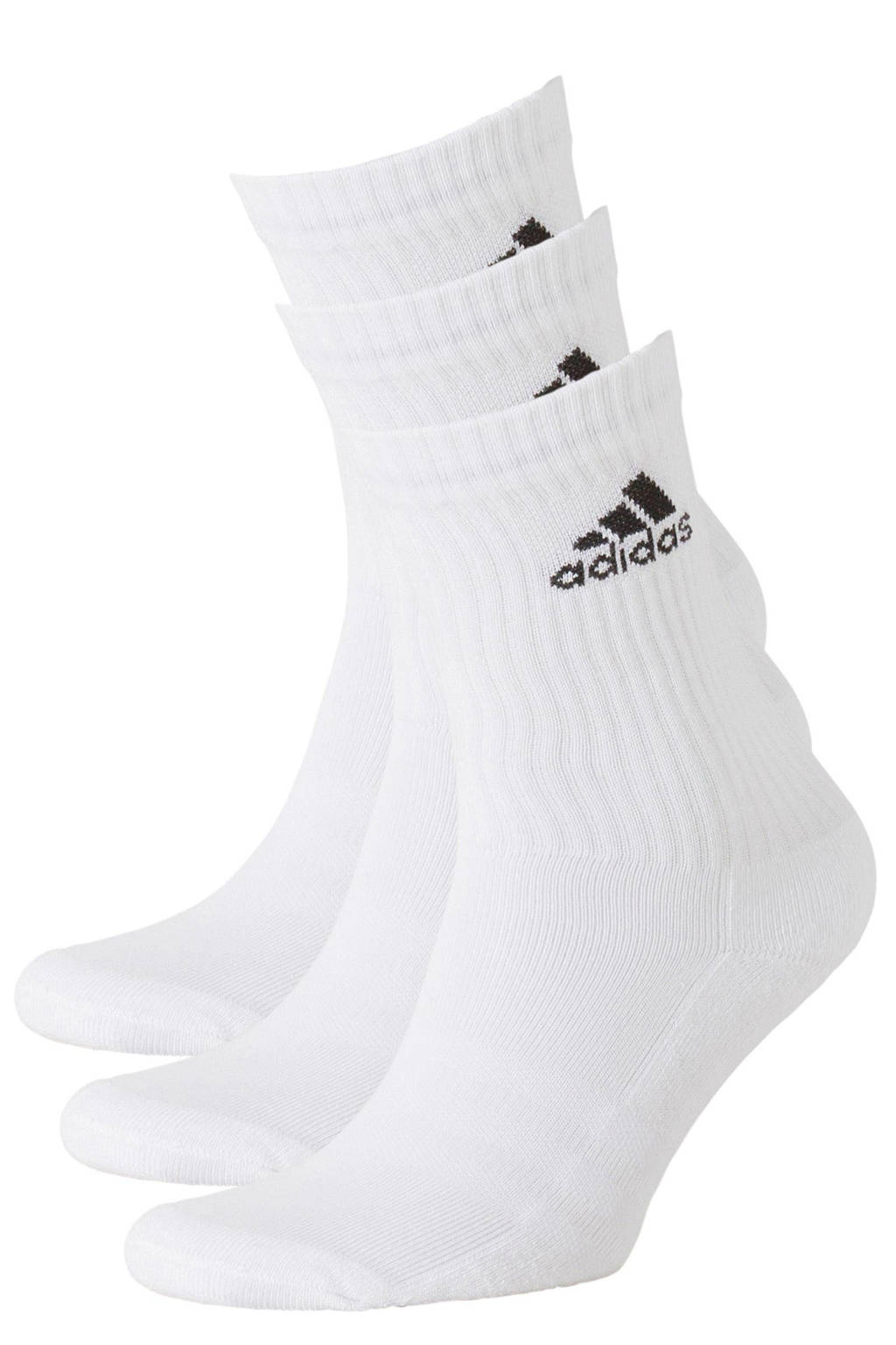 adidas Performance sportsokken (set van 3), Wit