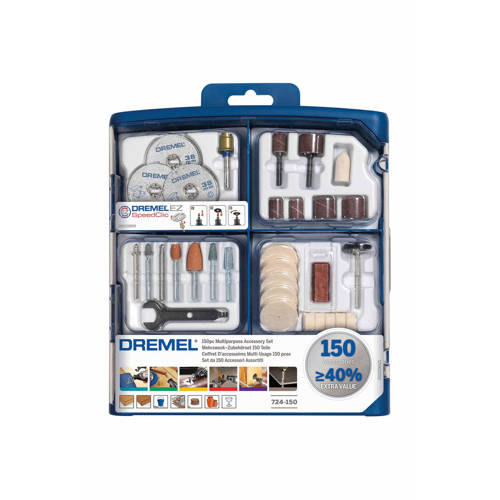 Dremel Multifunctionele Accessoireset 150St dremel kopen in de aanbieding