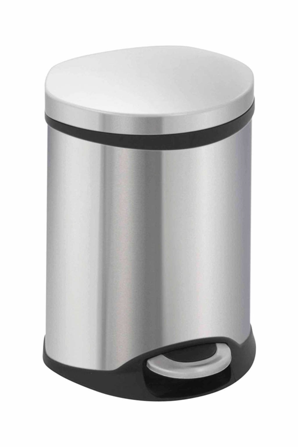 EKO 6 liter pedaalemmer, Mat rvs