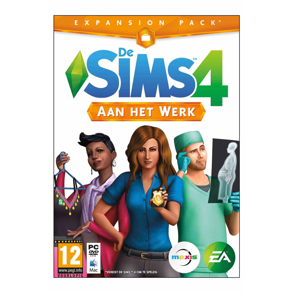 De Sims 4 Aan het Werk - download code (PC)