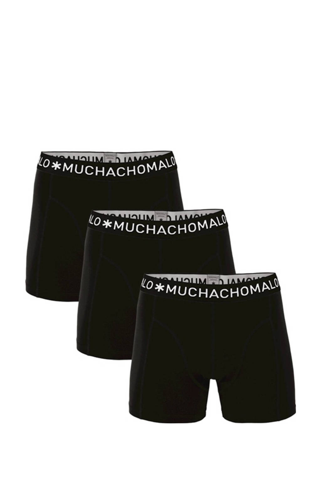 Muchachomalo   boxershort (set van 3), Zwart