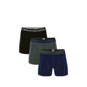thumbnail: Muchachomalo   boxershort -set van 3 donkerblauw/army/zwart