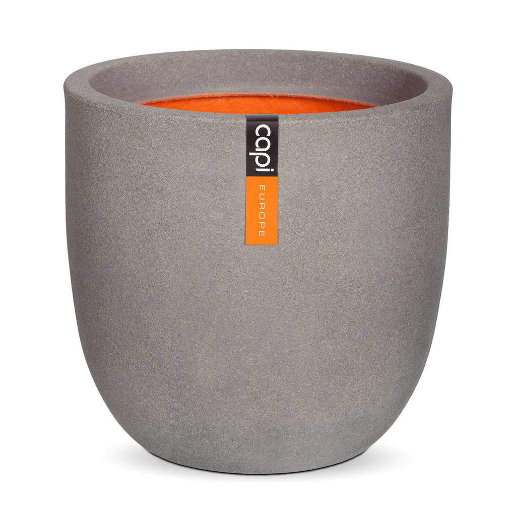 Capi bloempot bol Urban Smooth (d43xh41 cm), Grijs