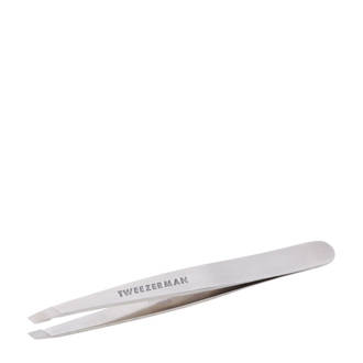 Slant Tweezer Klassiek Stainless Steel