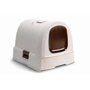 Kattenbak - Wit - 51x38,5x39,5 cm