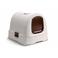 Curver Kattenbak - Wit - 51x38,5x39,5 cm