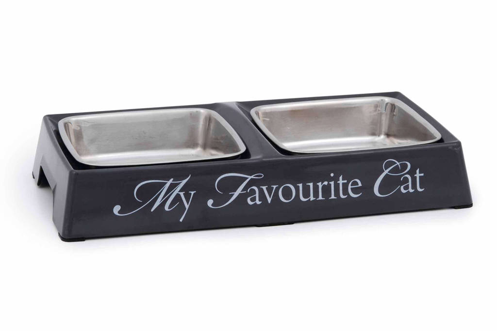 Designed by Lotte Dinerset Kat - Grijs - 24x12x4 cm