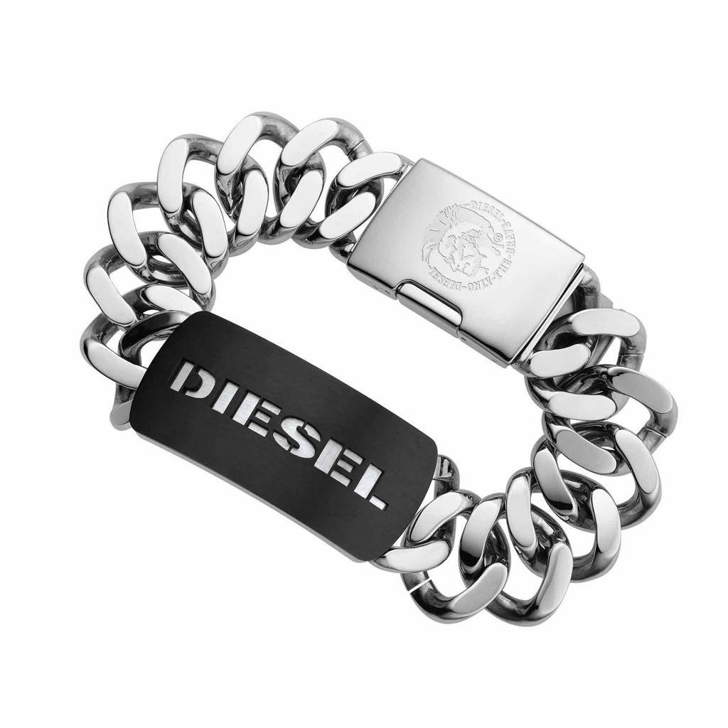 Grof Fragiel naar voren gebracht Diesel Heren Armband DX0019040 | wehkamp