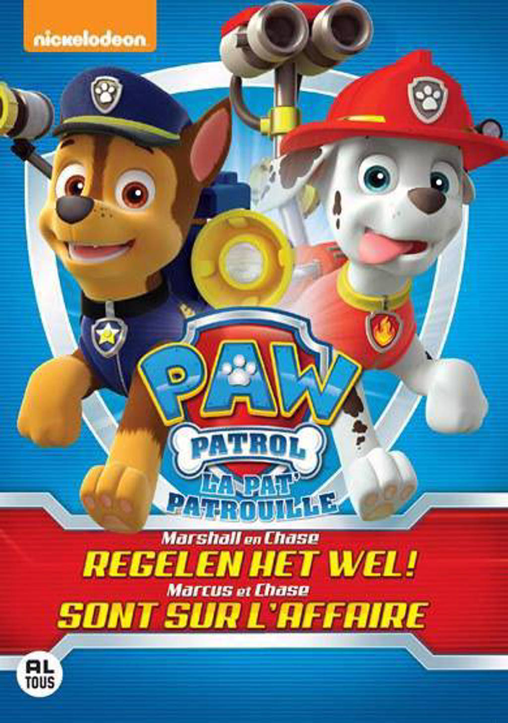 Paw patrol - Marshall en Chase regelen het wel (DVD)