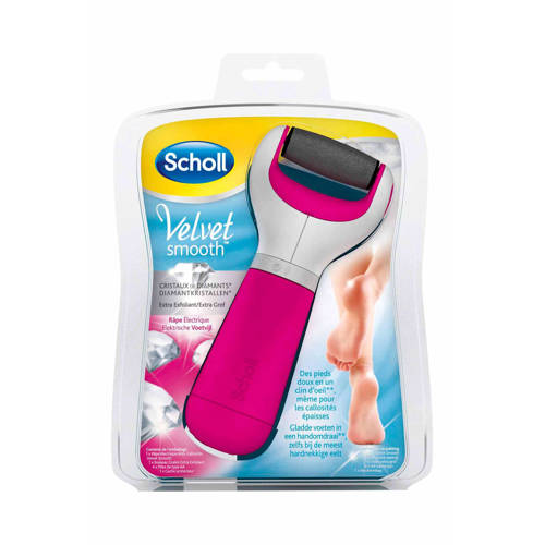 Scholl Velvet Smooth Elektronische Voetvijl Roze scholl kopen in de aanbieding Scholl Velvet Smooth Elektronische Voetvijl Roze scholl kopen in de aanbieding