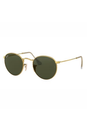 zonnebril 0RB3447 goudkleurig