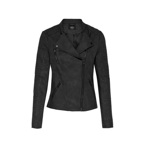 Only Imitatieleren Bikerjack only kopen in de aanbieding Only Imitatieleren Bikerjack only kopen in de aanbieding