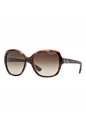 zonnebril 0VO2871S met tortoise print bruin