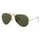 Ray-Ban zonnebril 0RB3025 goudkleurig