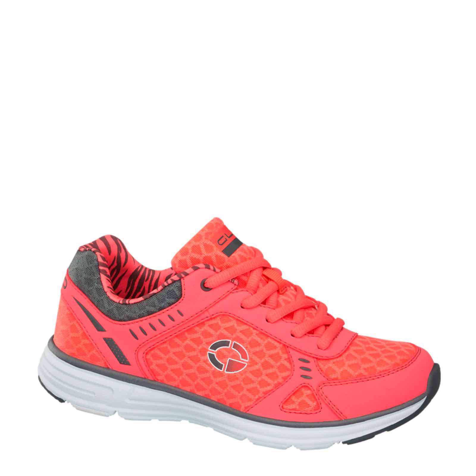 Rood/bruine sneaker krokodil Go Banana's maat 29 - Promotie bij Van Haren