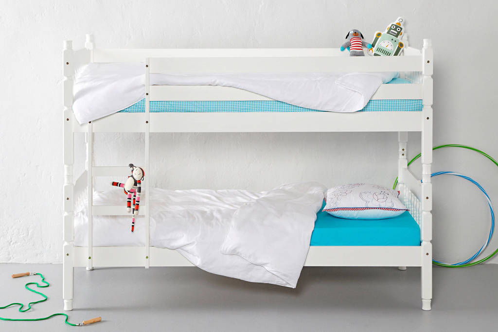 Deelbaar stapelbed wit Deelbaar stapelbed wit