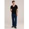 WE Fundamentals slim fit T-shirt zwart