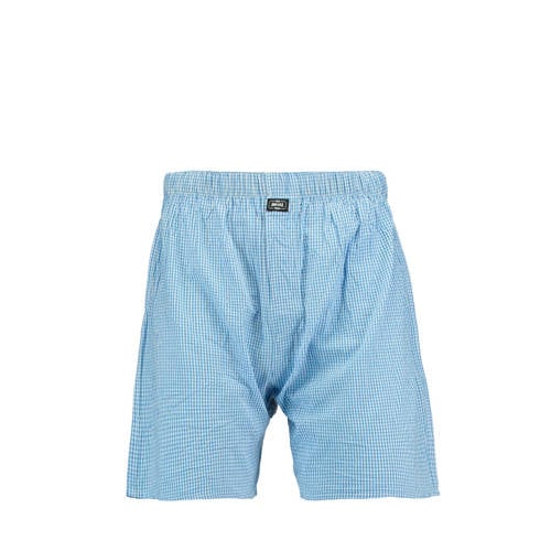 America Today wijde boxershort Thomas lichtblauw afbeelding