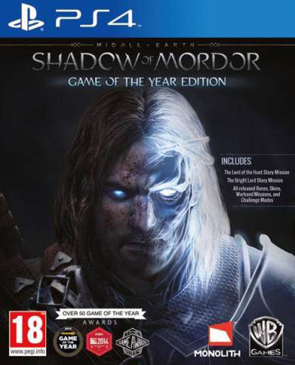 Shadow of mordor (Game of the year) (PlayStation 4)
