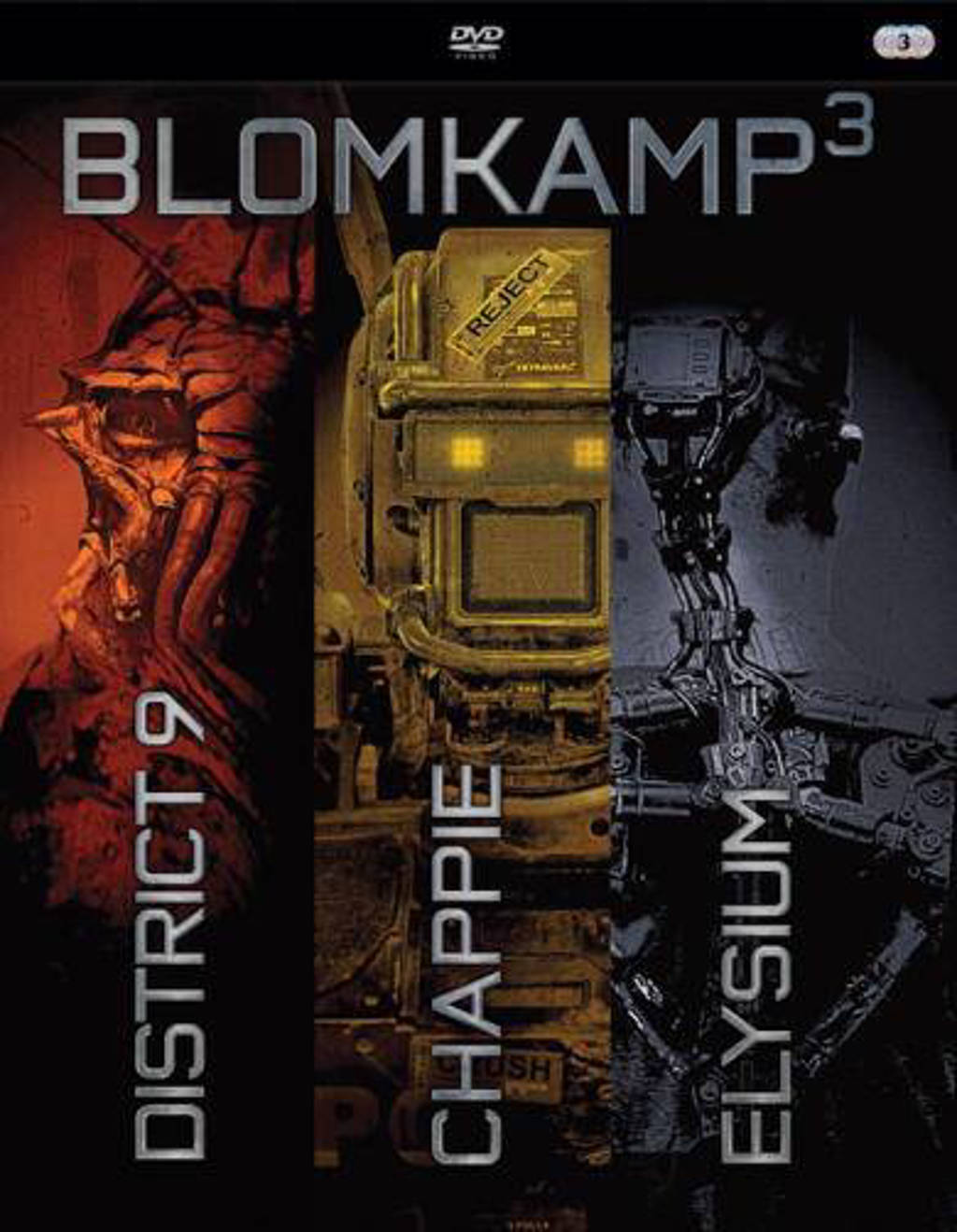 Chappie/District 9/Elysium (DVD)