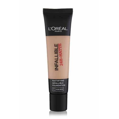 Loreal Paris Infallible 24H Matte Foundation 13 Beige Rose loreal kopen in de aanbieding Loreal Paris Infallible 24H Matte Foundation 13 Beige Rose loreal kopen in de aanbieding