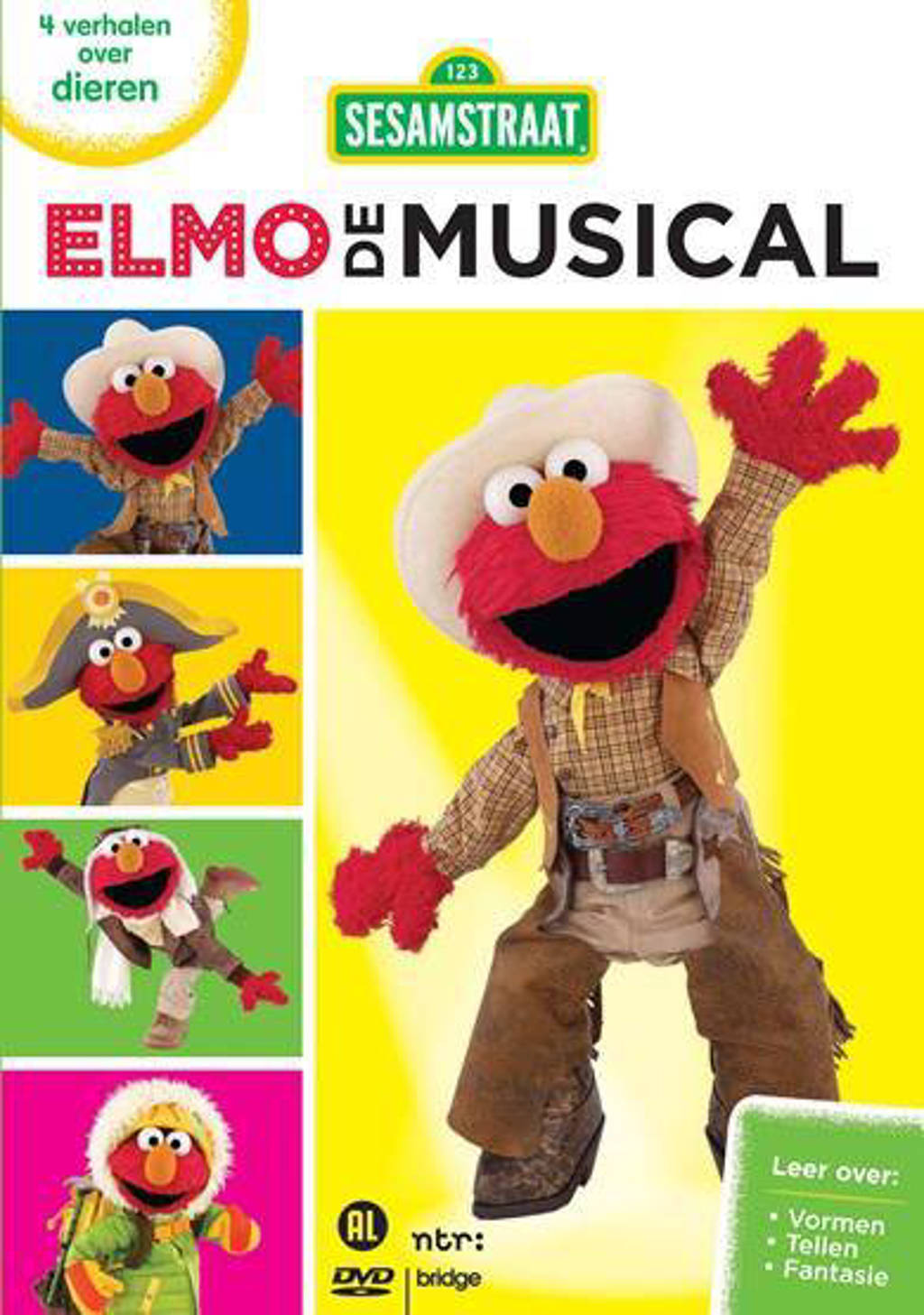 Sesamstraat Elmo de musical - Elmo en de dieren (DVD)