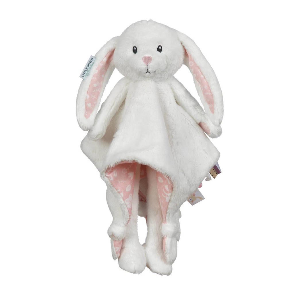 Little Dutch lang konijn knuffeldoekje, Roze