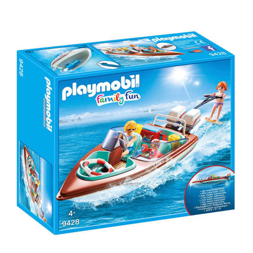 Playmobil Family Fun Motorboot Met Onderwatermotor 9428 playmobil kopen in de aanbieding