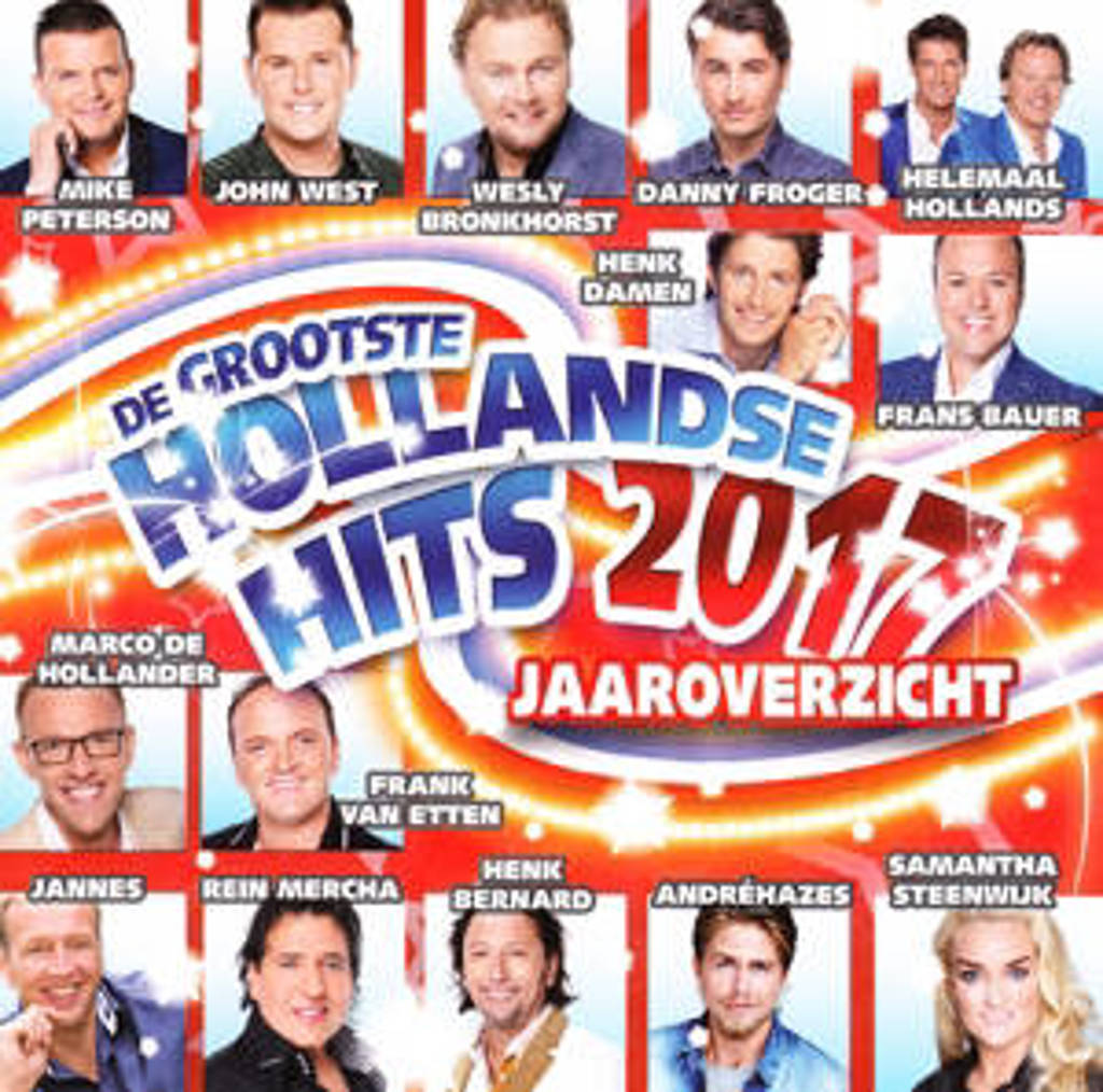 Various Artists - Hollandse Hits Jaaroverzicht 2017 (CD)