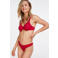 Hunkemöller beugelbh Satin fleece rood