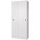 WOOOD WOOOD Row Plankenkast Met Schuifdeuren - Grenen - Wit - 195x85x44