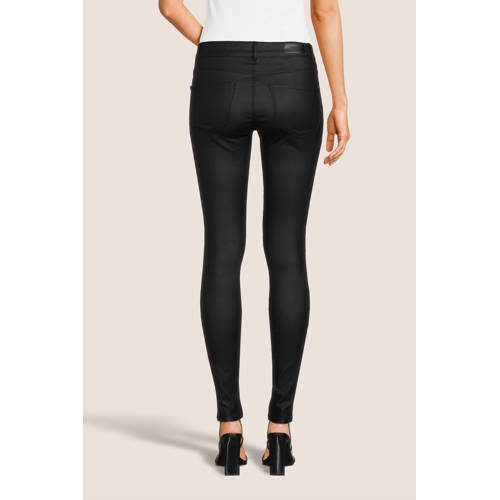 VERO MODA coated broek Seven zwart afbeelding
