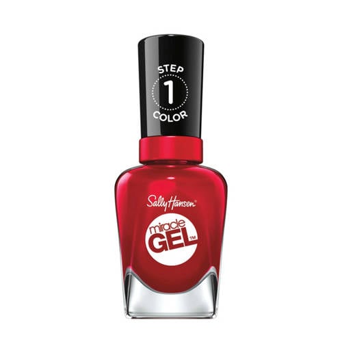 Sally Hansen Miracle Gel nagellak - 680 Rhapsody Red afbeelding