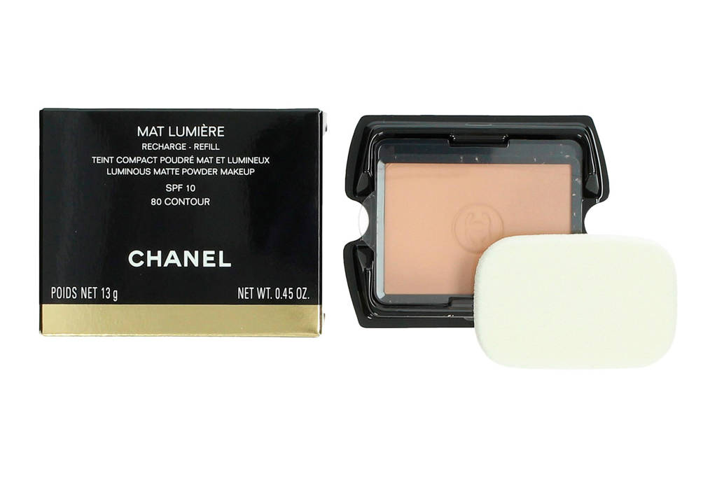 Chanel Mat Lumiere Compact Poeder Refill 80 Contour Wehkamp