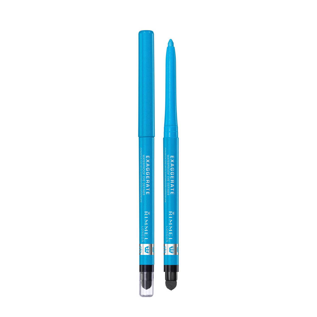 Rimmel London Exaggerate Full Colour eyeliner - 240 Aqua Sparkle