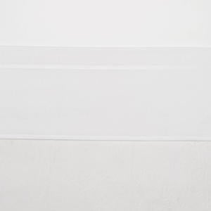 ledikantlaken met bies 100x150 cm wit/wit