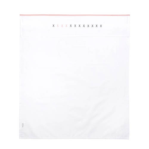 Meyco Xxx Ledikantlaken 100X150 Cm Witgrijslichtroze meyco kopen in de aanbieding