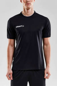 Craft Senior  sport T-shirt zwart/wit, Zwart/wit