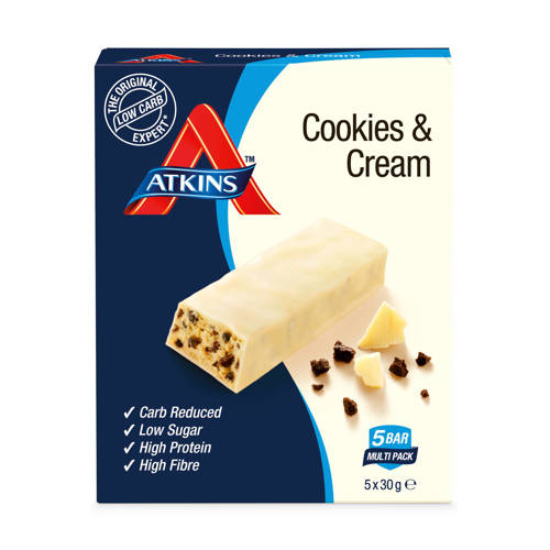 Atkins Cookies Cream atkins kopen in de aanbieding