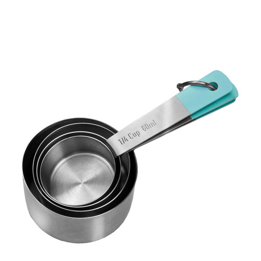 Jamie Oliver maatlepel (4-delig), Zilver