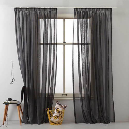 Wehkamp NOUS Living vitrage gordijn kant en klaar Turijn (per stuk) (300 x 315 cm)* aanbieding