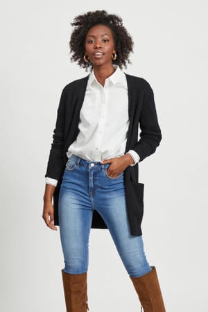 gebreid vest VIRIL zwart