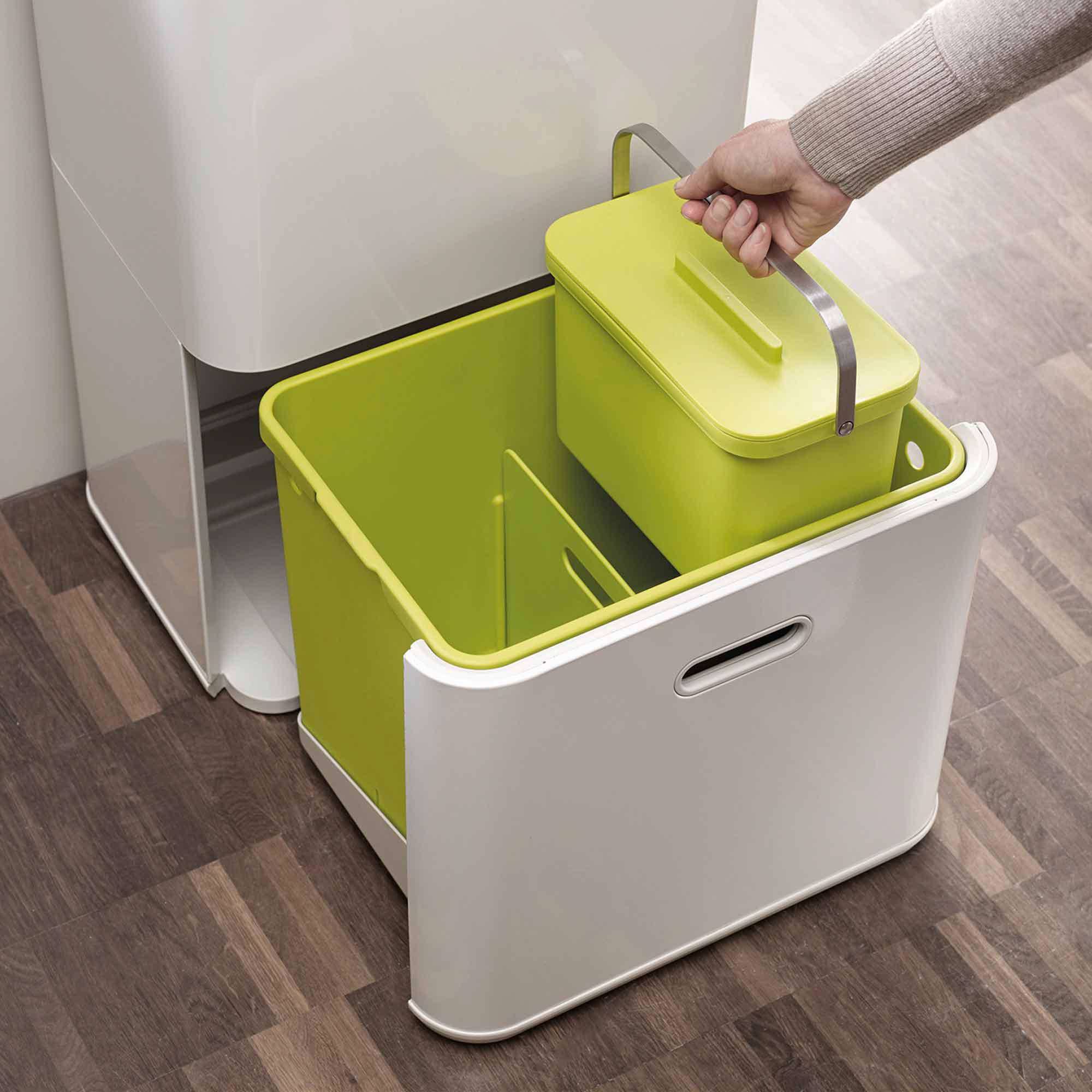 Joseph Joseph Intelligent Waste Totem 60 liter prullenbak wehkamp