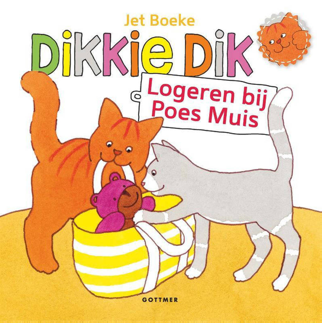 Dikkie Dik: Logeren bij Poes Muis - Jet Boeke